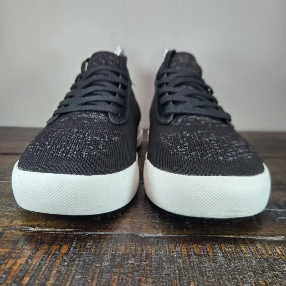 Vessi Weekend Sneaker Womens Size 8 Waterproof Shoes Asphalt Black White Mens 7